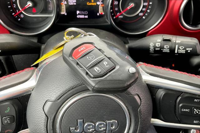 used 2021 Jeep Wrangler Unlimited car, priced at $37,122