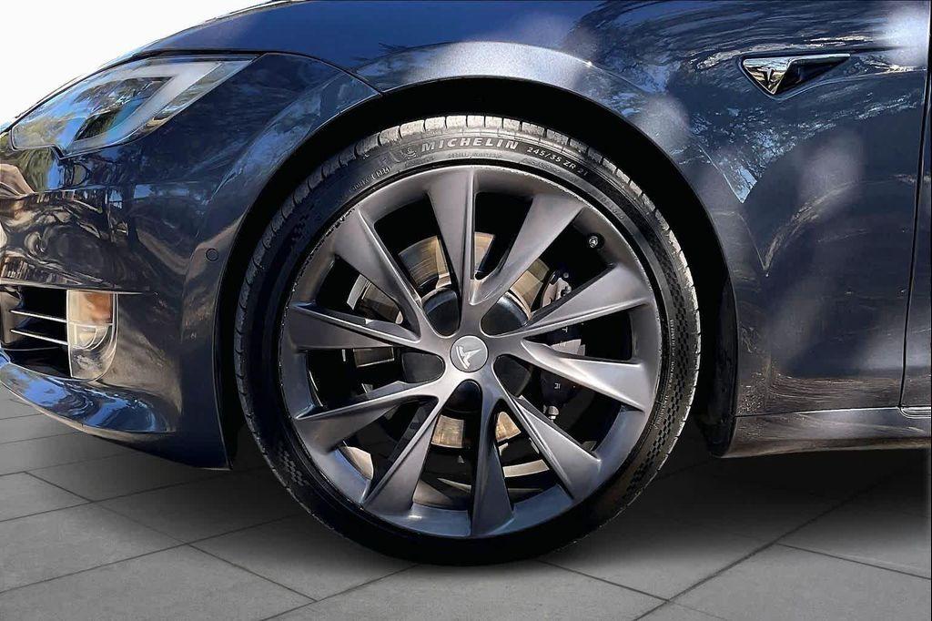 used 2021 Tesla Model S car, priced at $36,185