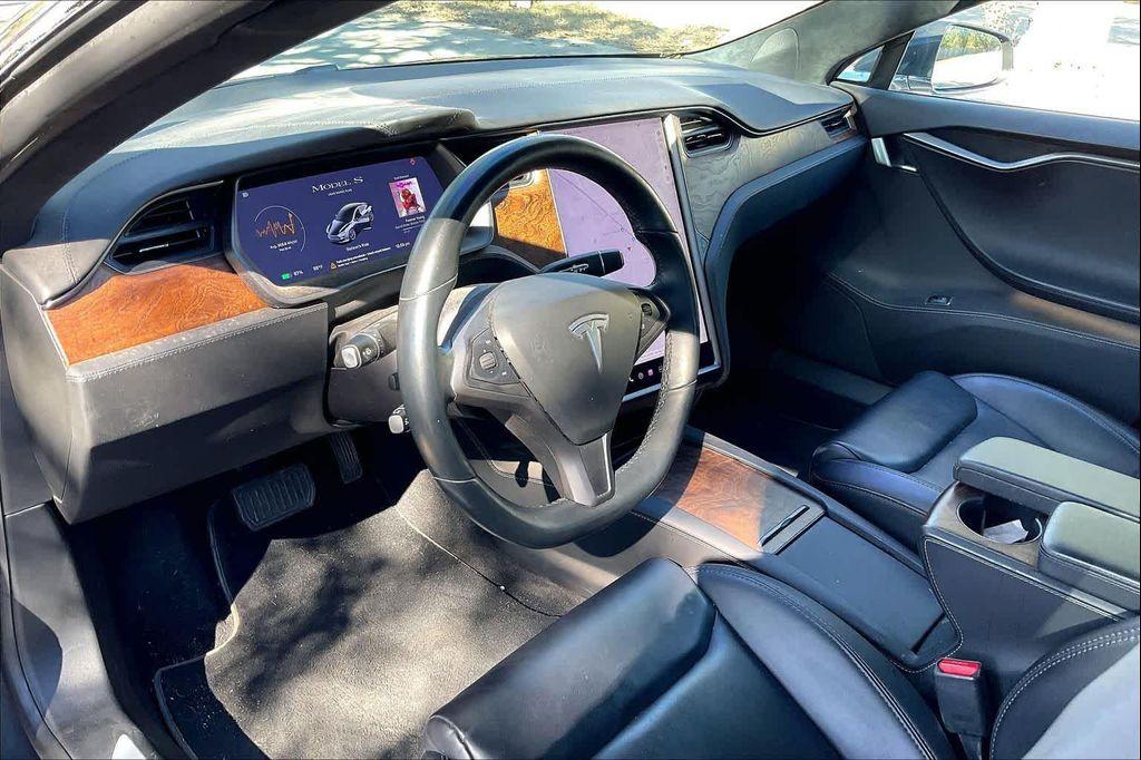 used 2021 Tesla Model S car, priced at $36,185