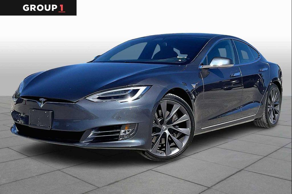 used 2021 Tesla Model S car, priced at $36,185