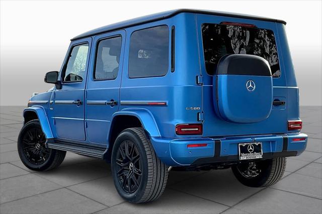 new 2025 Mercedes-Benz G-Class car, priced at $185,830