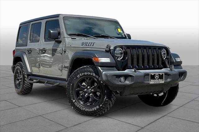 used 2020 Jeep Wrangler Unlimited car, priced at $27,887