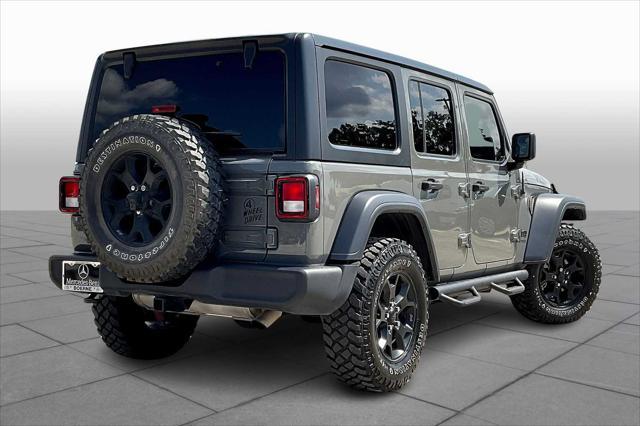 used 2020 Jeep Wrangler Unlimited car, priced at $27,887
