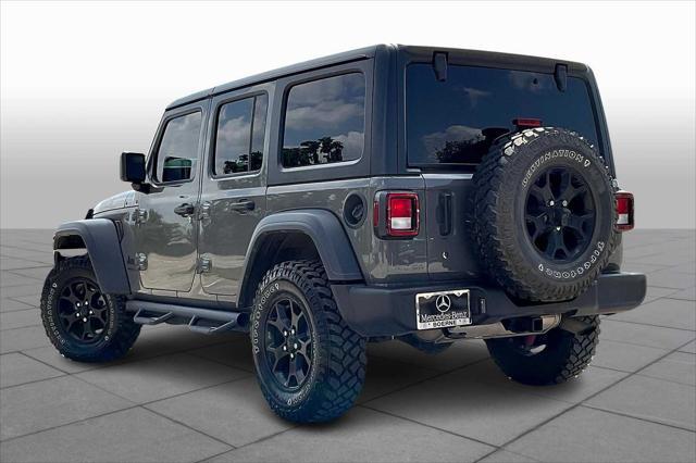 used 2020 Jeep Wrangler Unlimited car, priced at $27,887