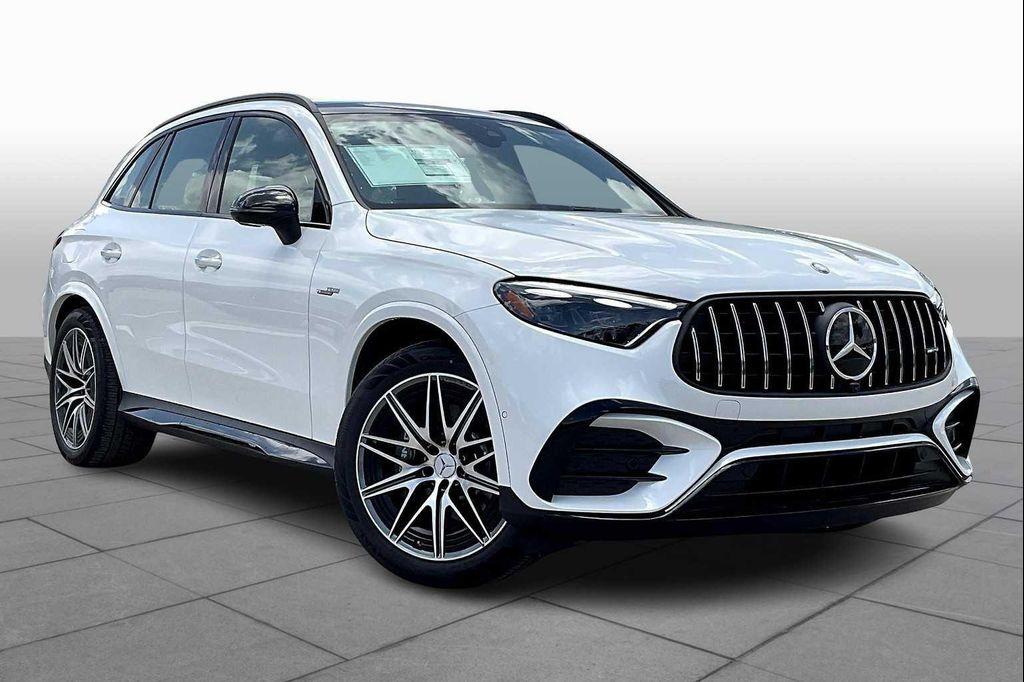 new 2025 Mercedes-Benz AMG GLC 63 car, priced at $98,540