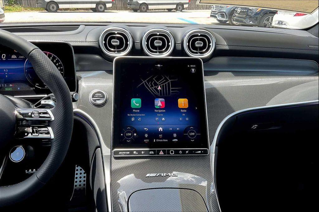 new 2025 Mercedes-Benz AMG GLC 63 car, priced at $98,540