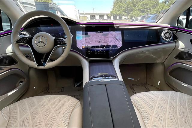 new 2023 Mercedes-Benz EQS 580 car, priced at $143,035