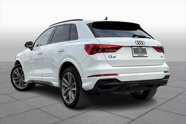 used 2024 Audi Q3 car, priced at $37,112