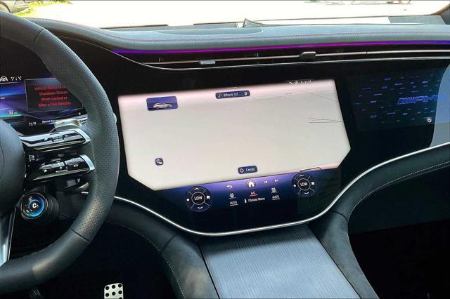 new 2025 Mercedes-Benz AMG EQE car, priced at $121,195