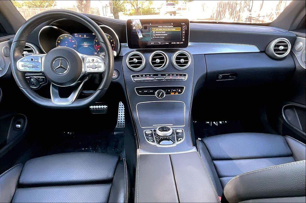 used 2022 Mercedes-Benz C-Class car, priced at $34,996