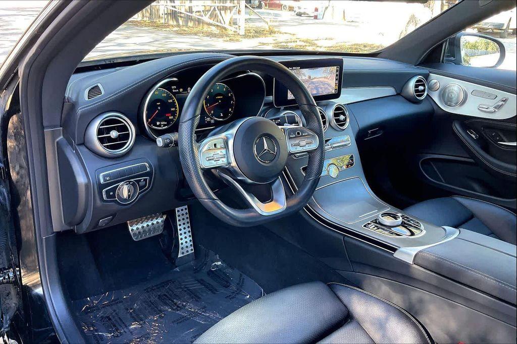 used 2022 Mercedes-Benz C-Class car, priced at $34,996