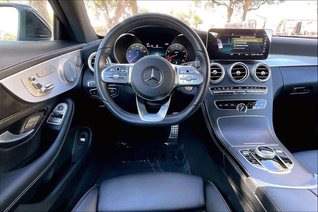 used 2022 Mercedes-Benz C-Class car, priced at $34,996
