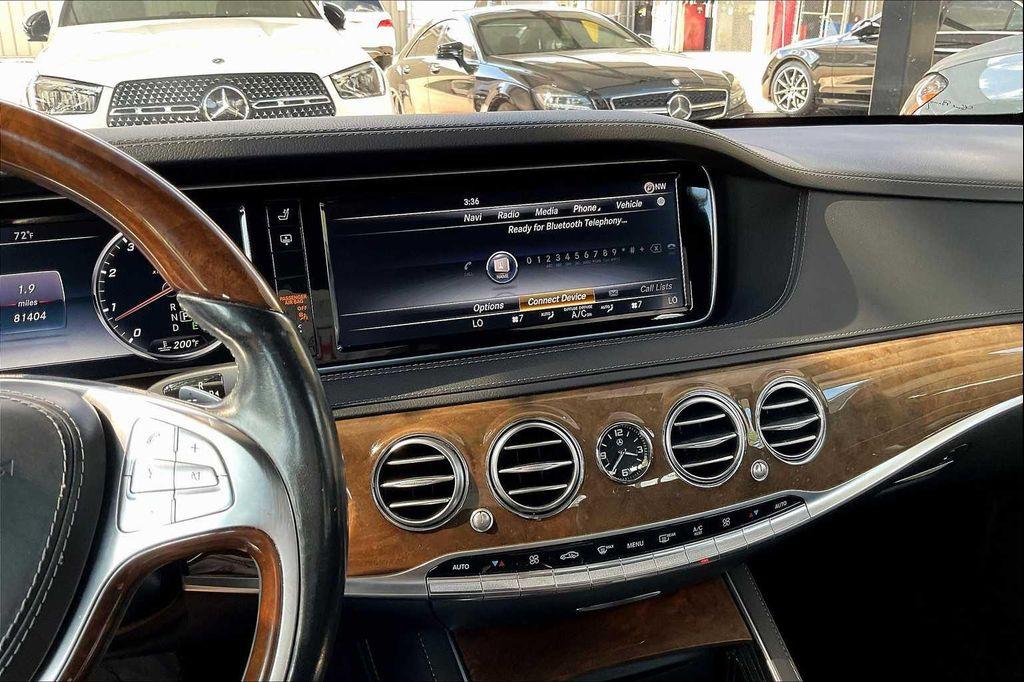 used 2017 Mercedes-Benz S-Class car, priced at $27,944