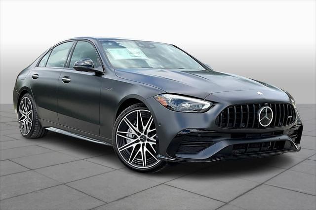 new 2024 Mercedes-Benz AMG C 43 car, priced at $78,795