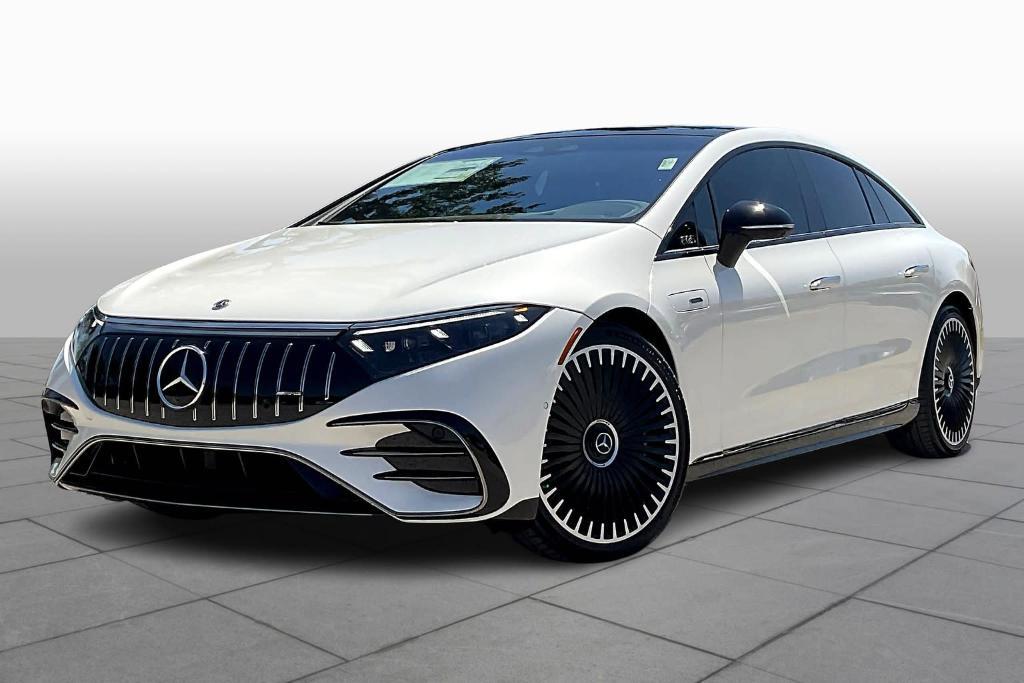 new 2023 Mercedes-Benz AMG EQS car, priced at $168,575