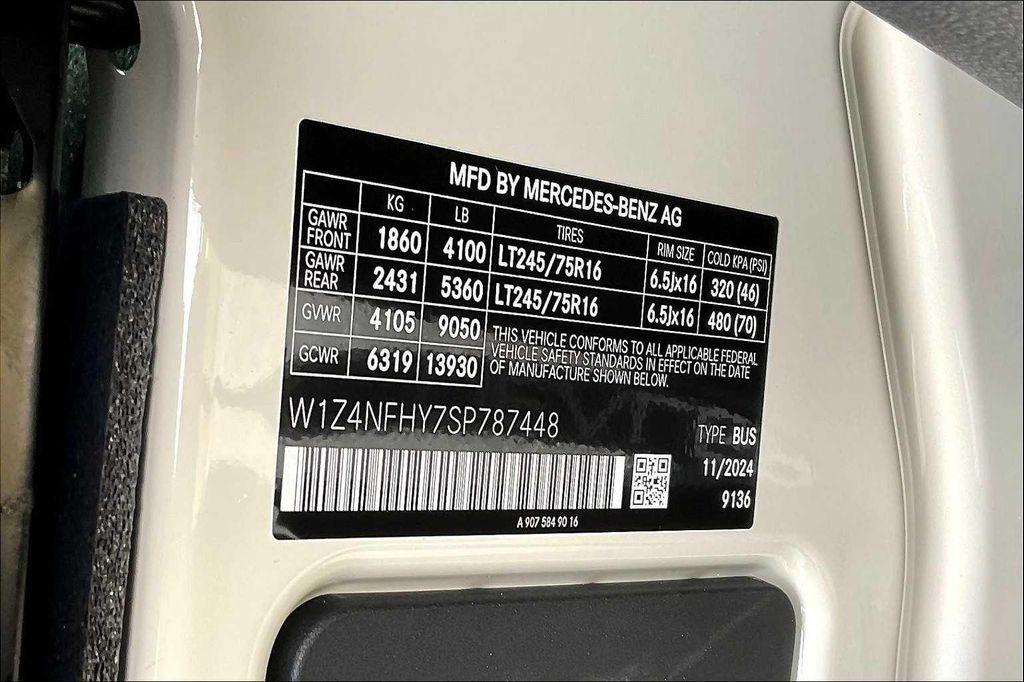 new 2025 Mercedes-Benz Sprinter 2500 car, priced at $79,558