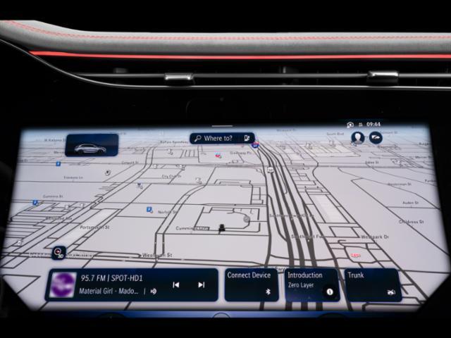 new 2025 Mercedes-Benz AMG EQE car, priced at $119,340