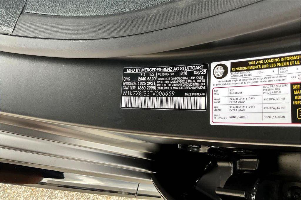 new 2026 Mercedes-Benz AMG GT 63 car, priced at $187,885