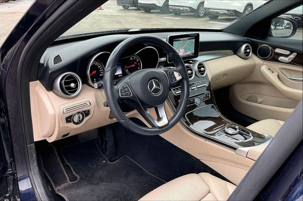 used 2018 Mercedes-Benz C-Class car, priced at $18,023