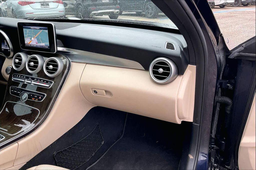 used 2018 Mercedes-Benz C-Class car, priced at $18,023