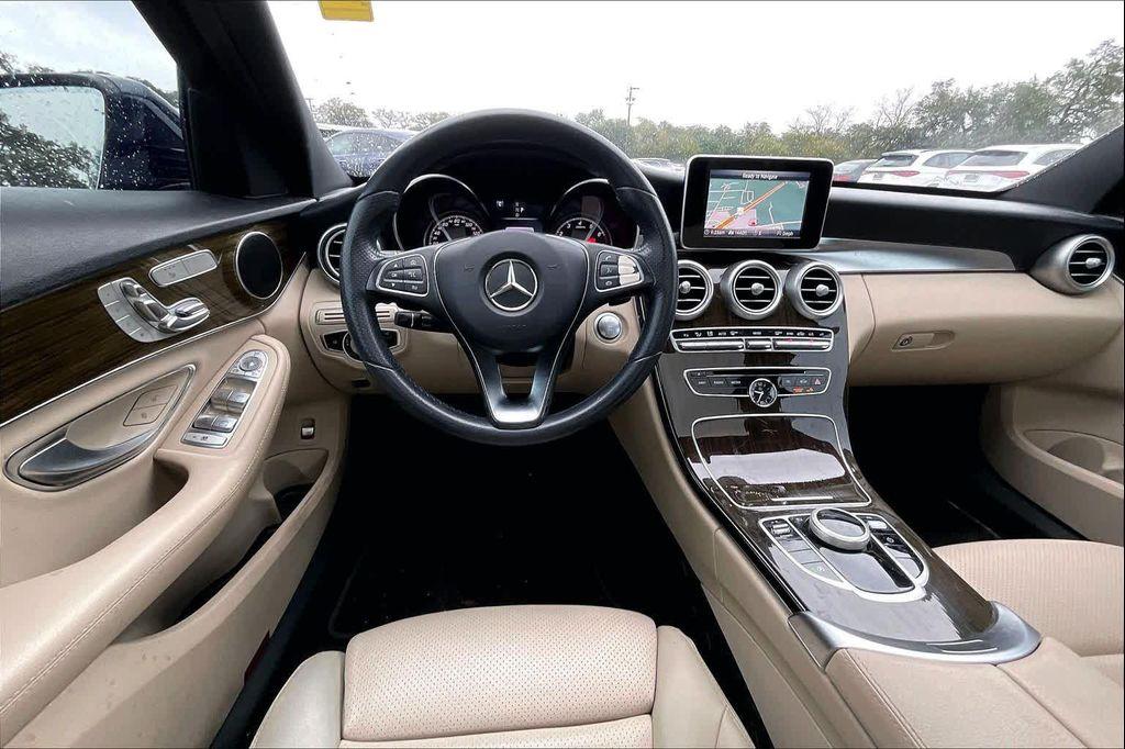 used 2018 Mercedes-Benz C-Class car, priced at $18,023