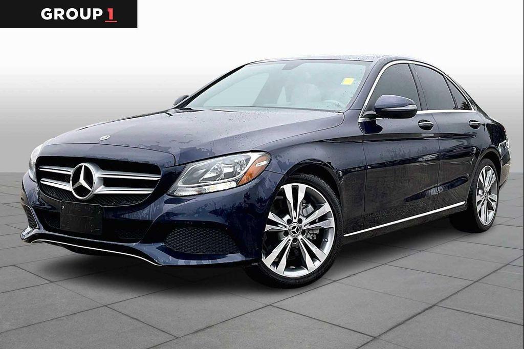 used 2018 Mercedes-Benz C-Class car, priced at $18,023