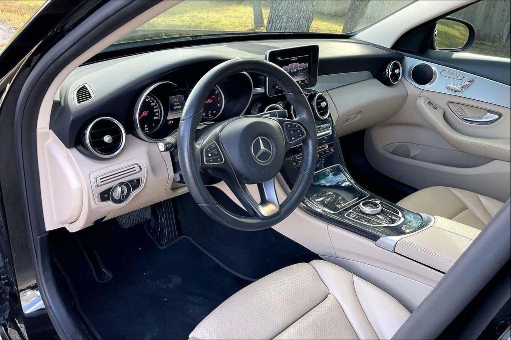 used 2017 Mercedes-Benz C-Class car, priced at $13,287