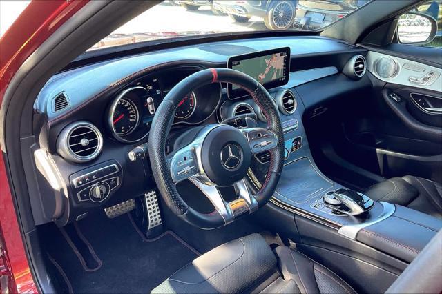 used 2019 Mercedes-Benz AMG C 43 car, priced at $36,132