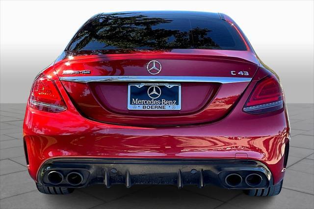 used 2019 Mercedes-Benz AMG C 43 car, priced at $36,132