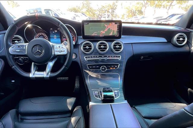 used 2019 Mercedes-Benz AMG C 43 car, priced at $36,132