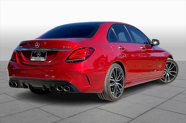 used 2019 Mercedes-Benz AMG C 43 car, priced at $36,132