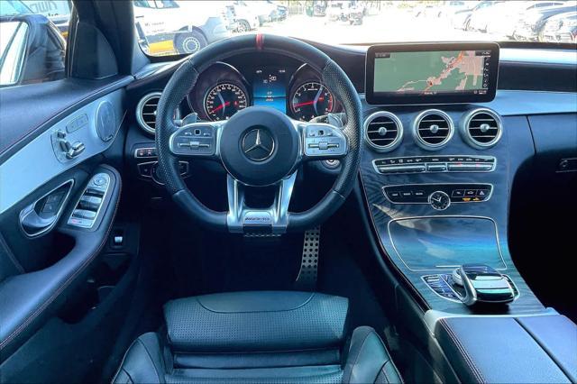 used 2019 Mercedes-Benz AMG C 43 car, priced at $36,132