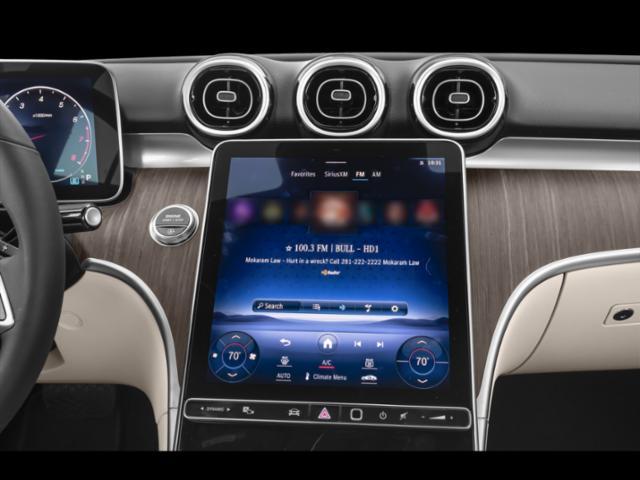 new 2025 Mercedes-Benz C-Class car, priced at $51,995