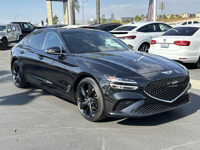 used 2023 Genesis G70 car, priced at $30,665