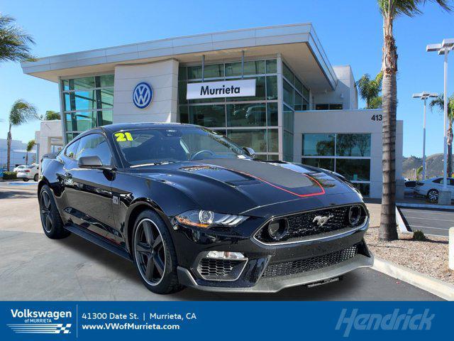 used 2021 Ford Mustang car, priced at $51,900