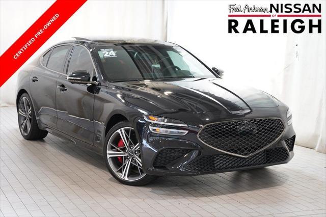 used 2024 Genesis G70 car, priced at $39,800