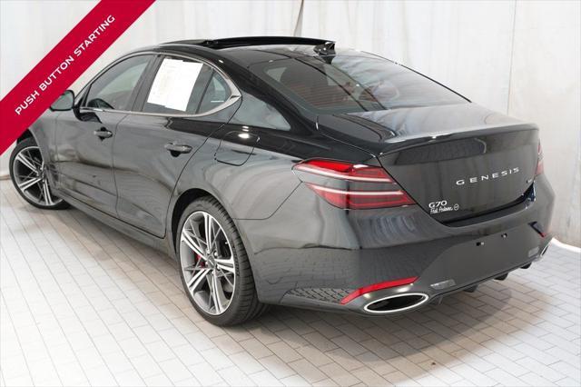 used 2024 Genesis G70 car, priced at $43,047