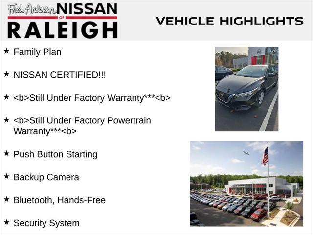 used 2022 Nissan Sentra car, priced at $17,000