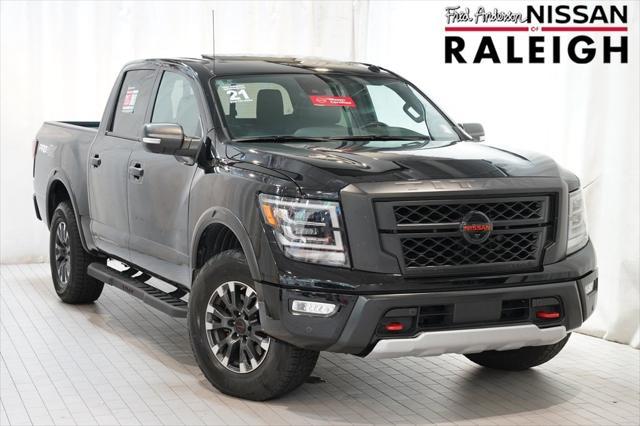 used 2021 Nissan Titan car, priced at $35,795