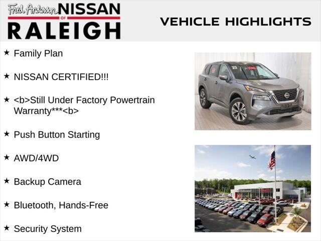 used 2023 Nissan Rogue car, priced at $20,200