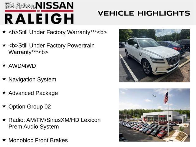 used 2024 Genesis GV80 car, priced at $47,660