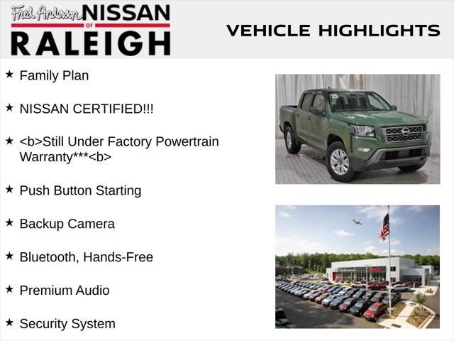 used 2023 Nissan Frontier car, priced at $26,500