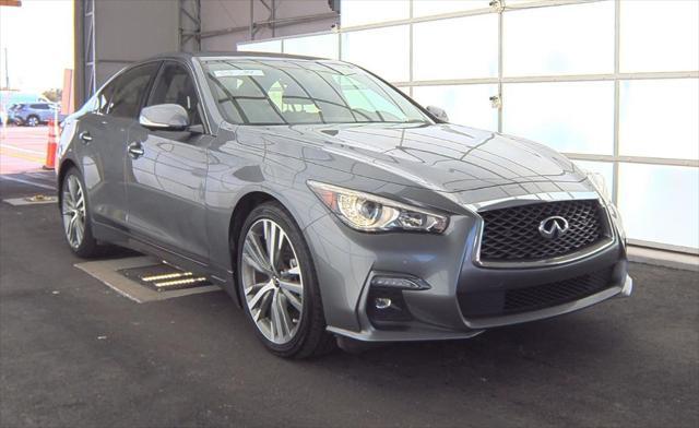 used 2022 INFINITI Q50 car, priced at $32,603