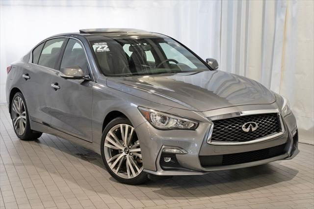 used 2022 INFINITI Q50 car, priced at $30,474