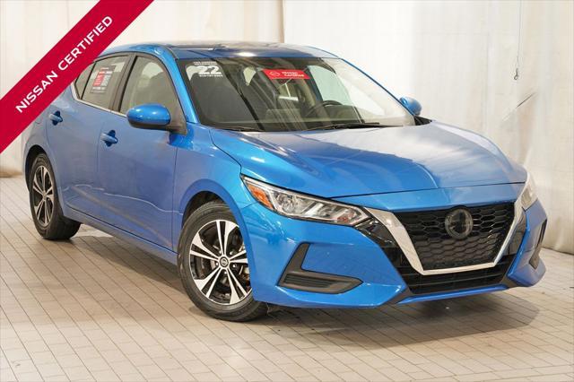 used 2022 Nissan Sentra car, priced at $16,445