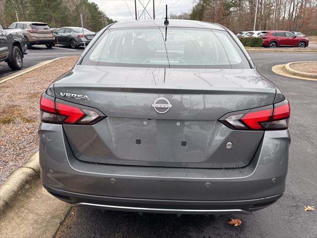 new 2025 Nissan Versa car, priced at $20,006