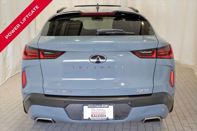 used 2022 INFINITI QX55 car, priced at $34,493