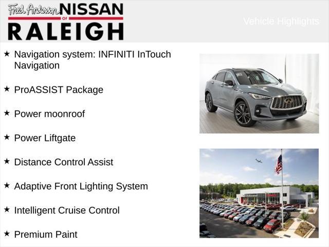 used 2022 INFINITI QX55 car, priced at $32,562