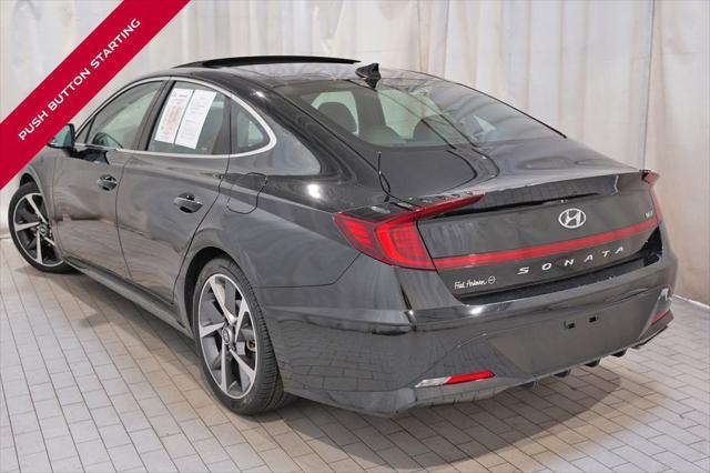 used 2022 Hyundai Sonata car, priced at $18,700