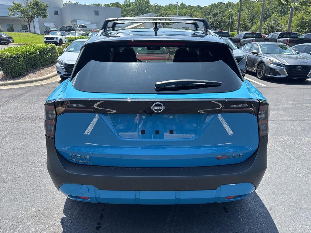 new 2025 Nissan Kicks car, priced at $26,037